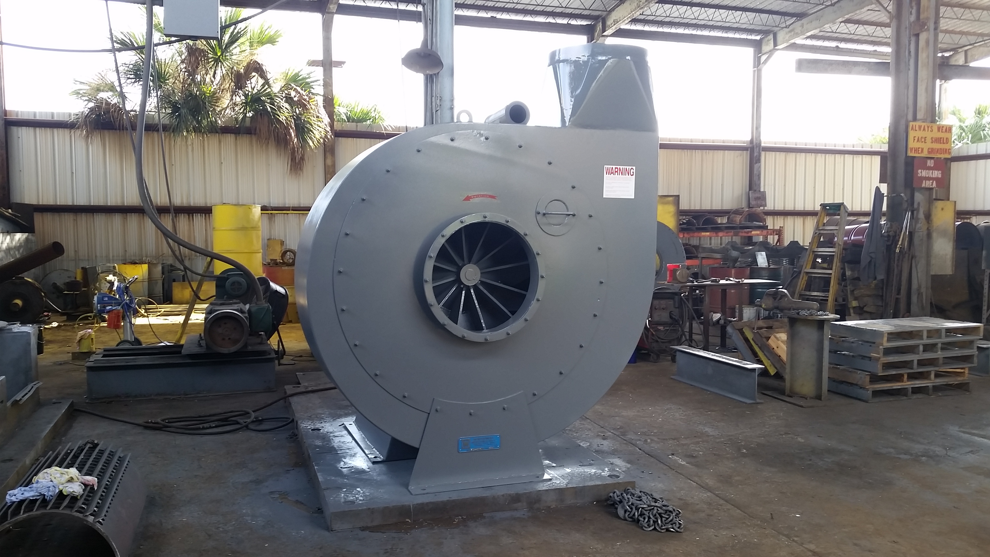 Machine Gun Range Fan Heavy Duty Fan - Montgomery Industries